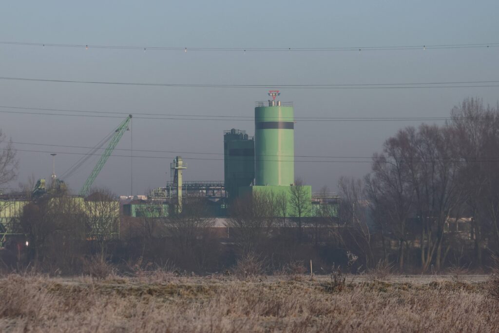 Betoncentrale Bruil Wageningen vergezicht